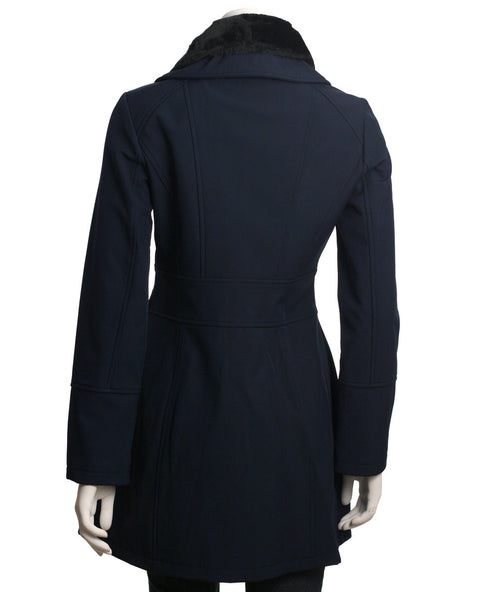 Jessica Simpson Soft Shell Coat, Navy