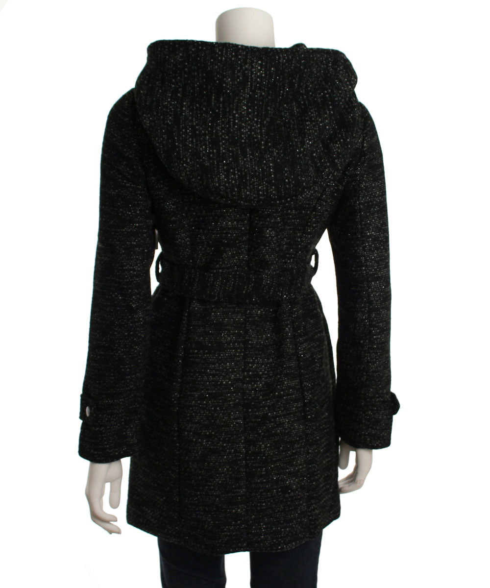 Coffeeshop Double Breasted Shawl Collar Wool Coat