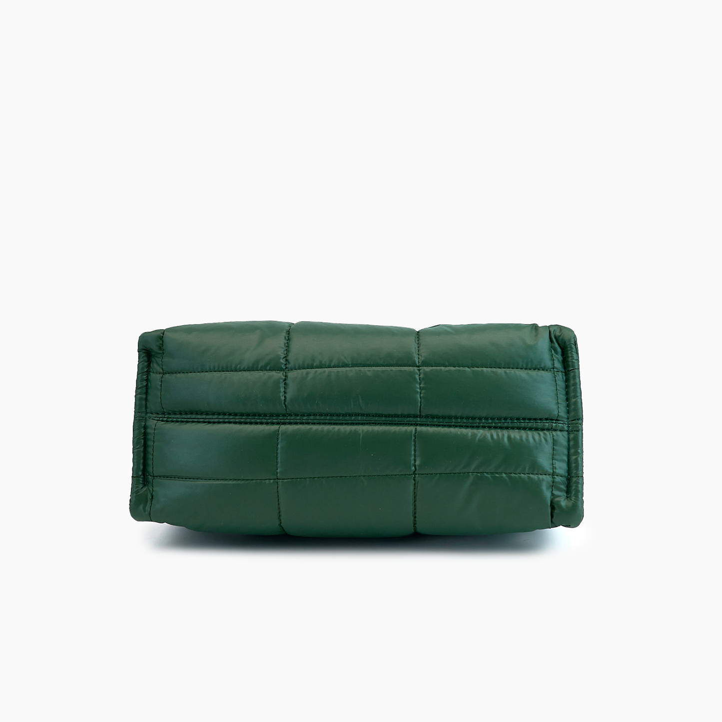 Evergreen Winter Puffer Quilted Tote Bag