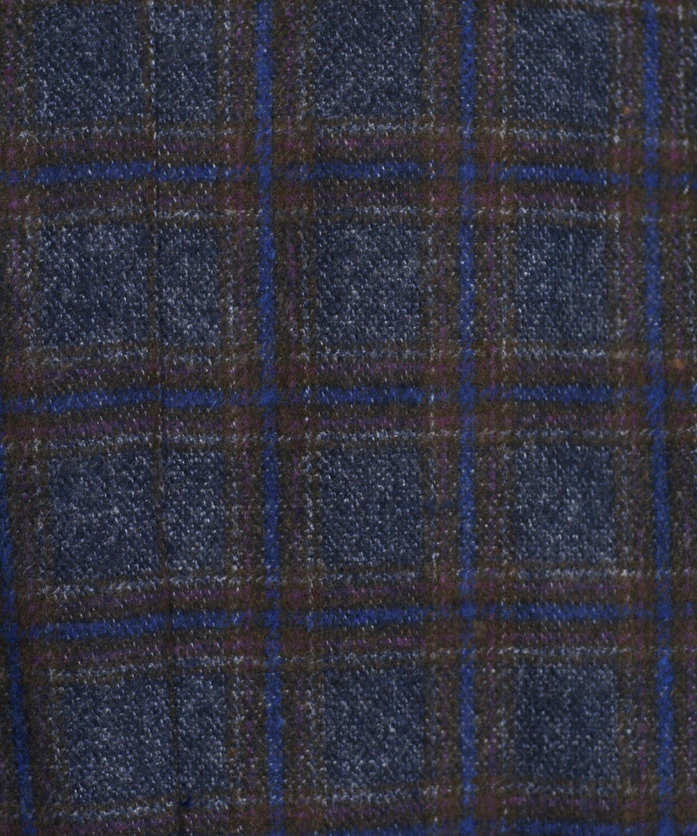 Skies Are Blue Plaid Blazer