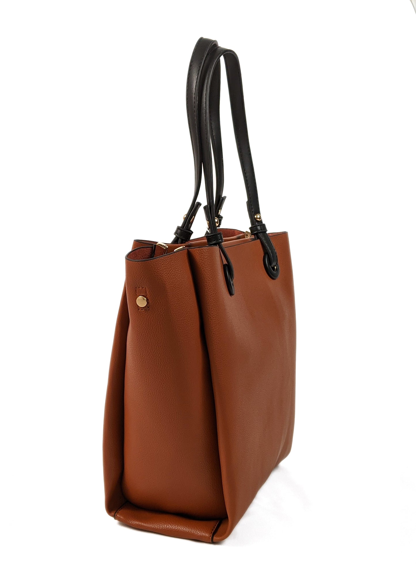 Melie Bianco Devyn Saddle Tote