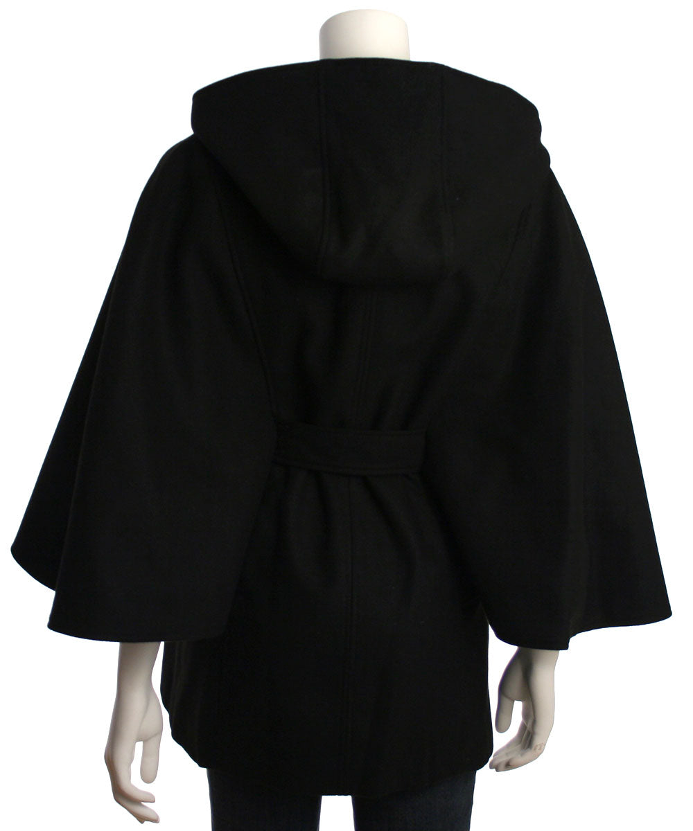 Jessica Simpson Hooded Belted Cape