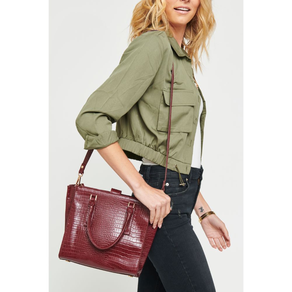 Urban Expressions Josephine Satchel (Burgundy)