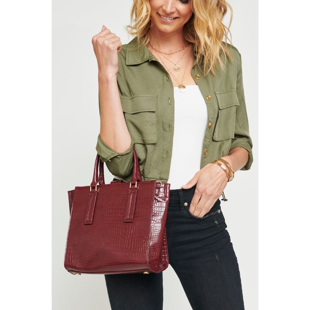 Urban Expressions Josephine Satchel (Burgundy)