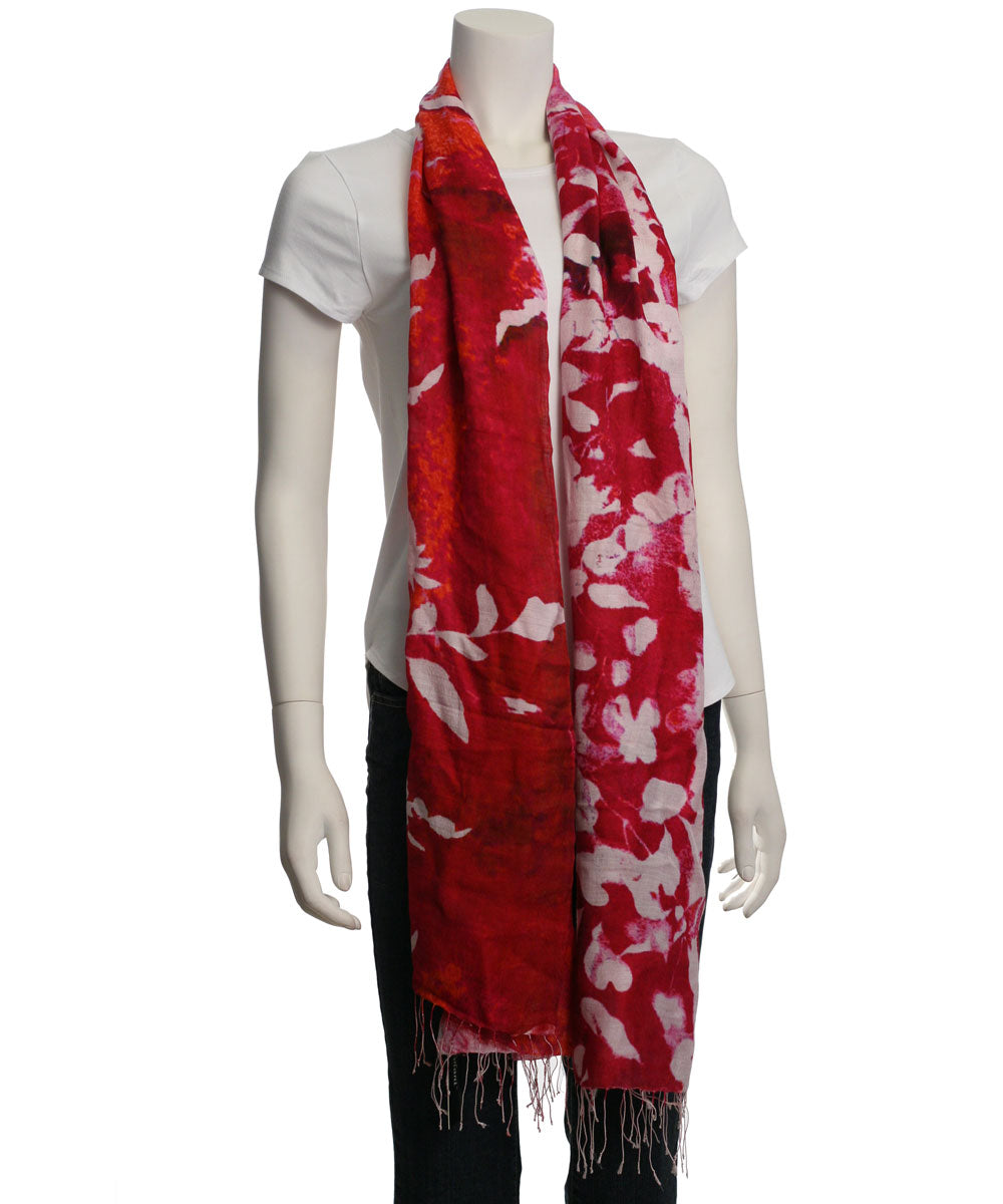 Tolani Abyss Coral Scarf