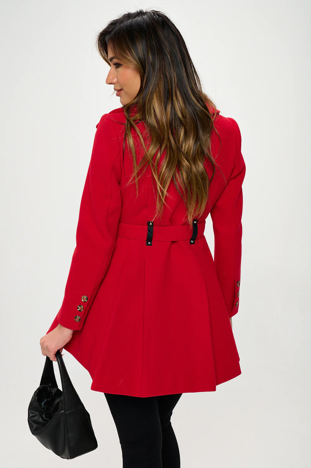 Coalition LA A-Line Vegan Wool Coat