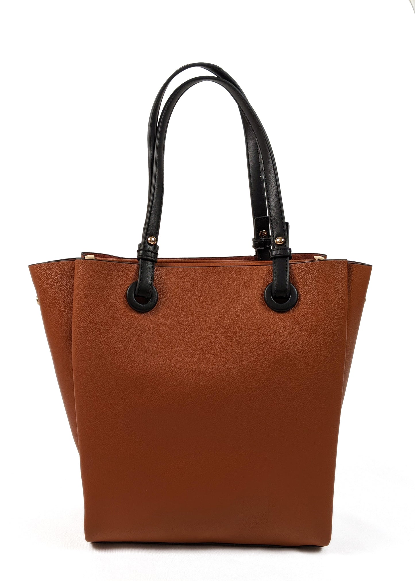 Melie Bianco Devyn Saddle Tote