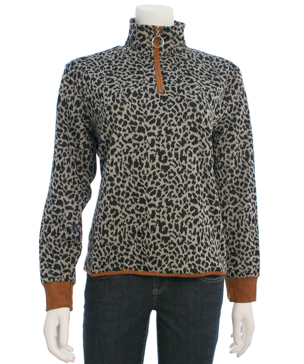 THML Leopard Print Sweater