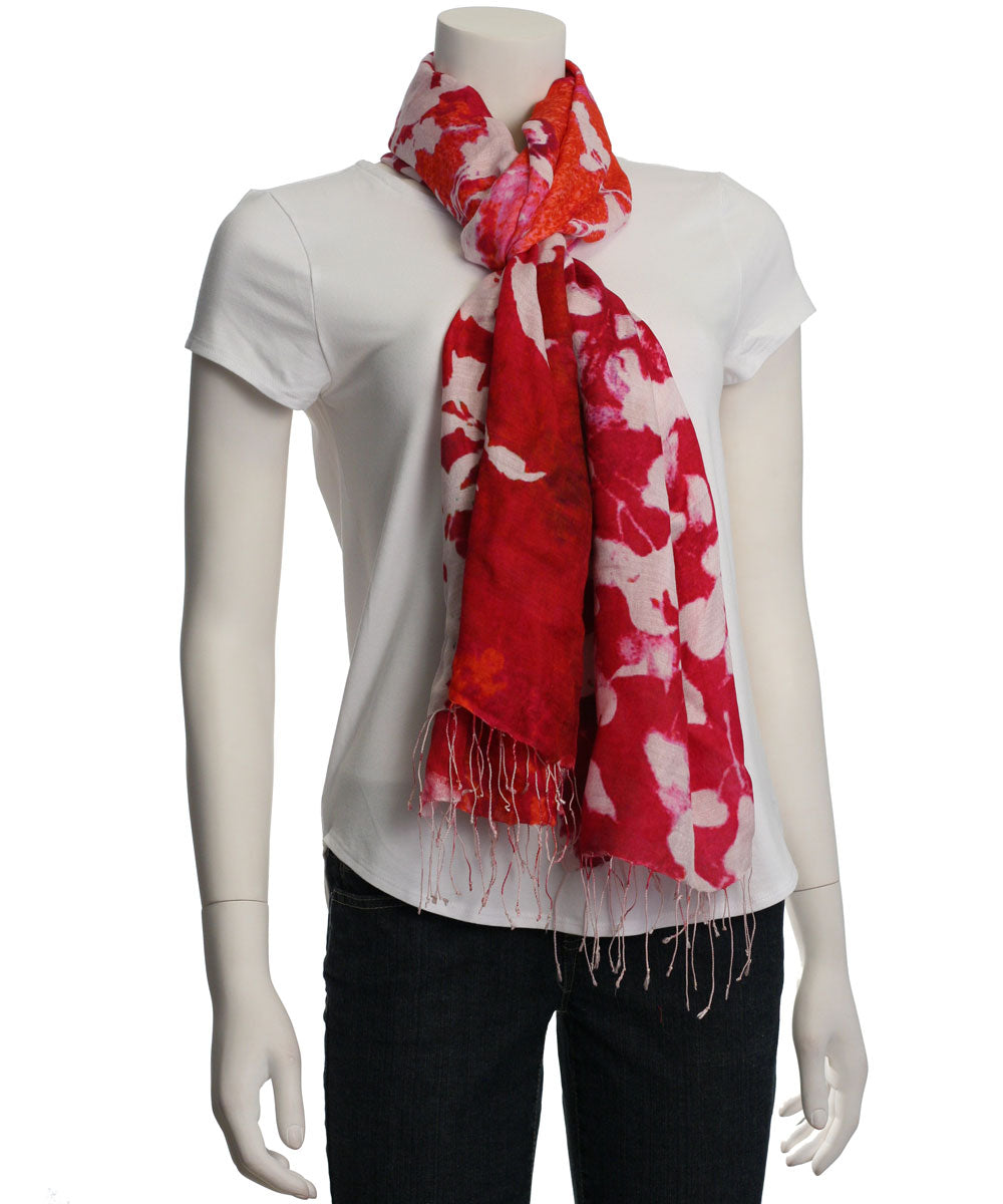 Tolani Abyss Coral Scarf