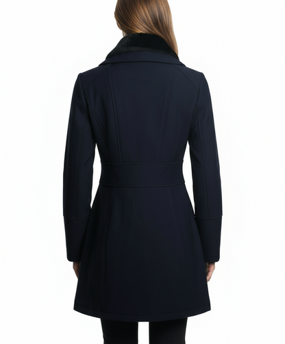 Jessica Simpson Soft Shell Coat, Navy