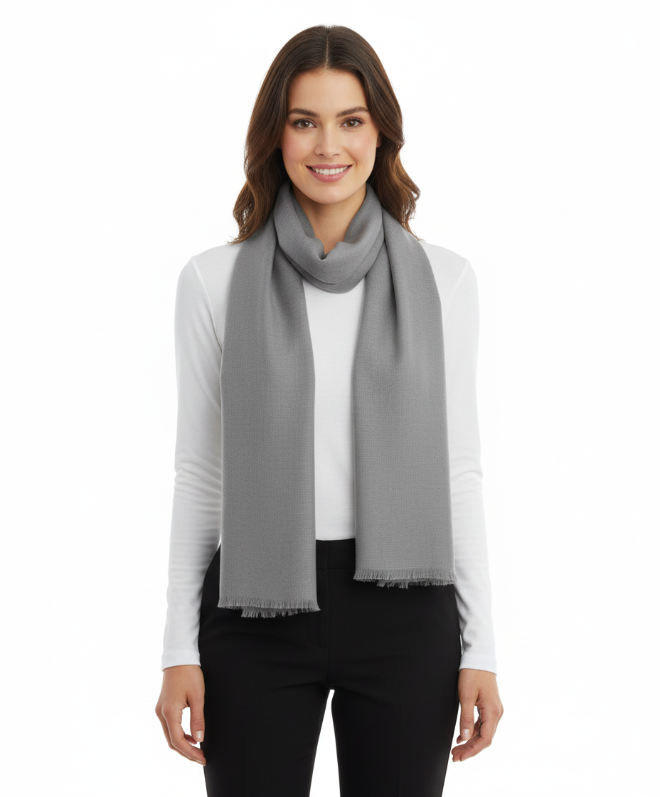 Love Quotes Rayon/Poly Blend Wrap/Scarf with Eyelash Fringe, Dapple