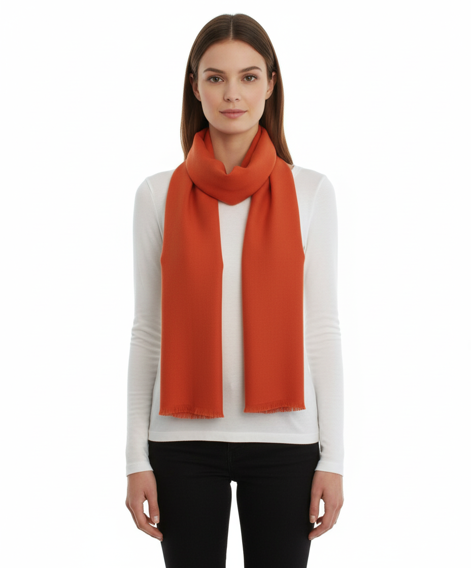 Love Quotes Rayon/Poly Blend Wrap/Scarf with Eyelash Fringe, Valencia
