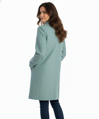 Tulle Double Breasted Coat