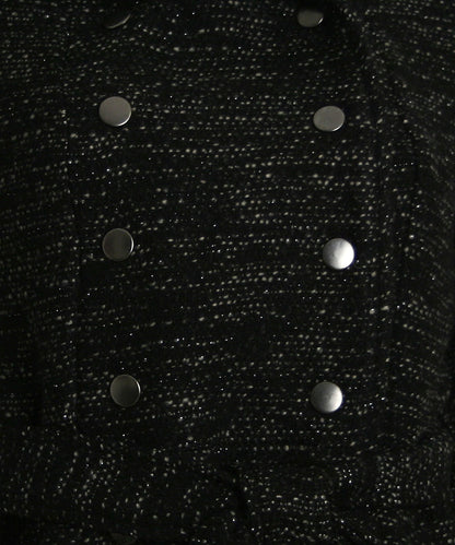Coffeeshop Double Breasted Shawl Collar Wool Coat