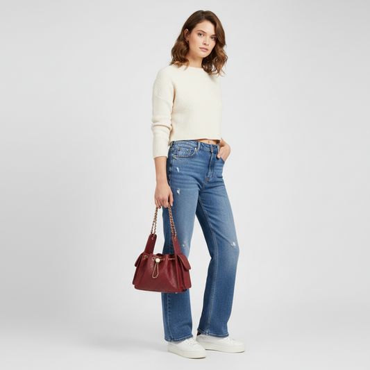 Willow Hobo (Burgundy)