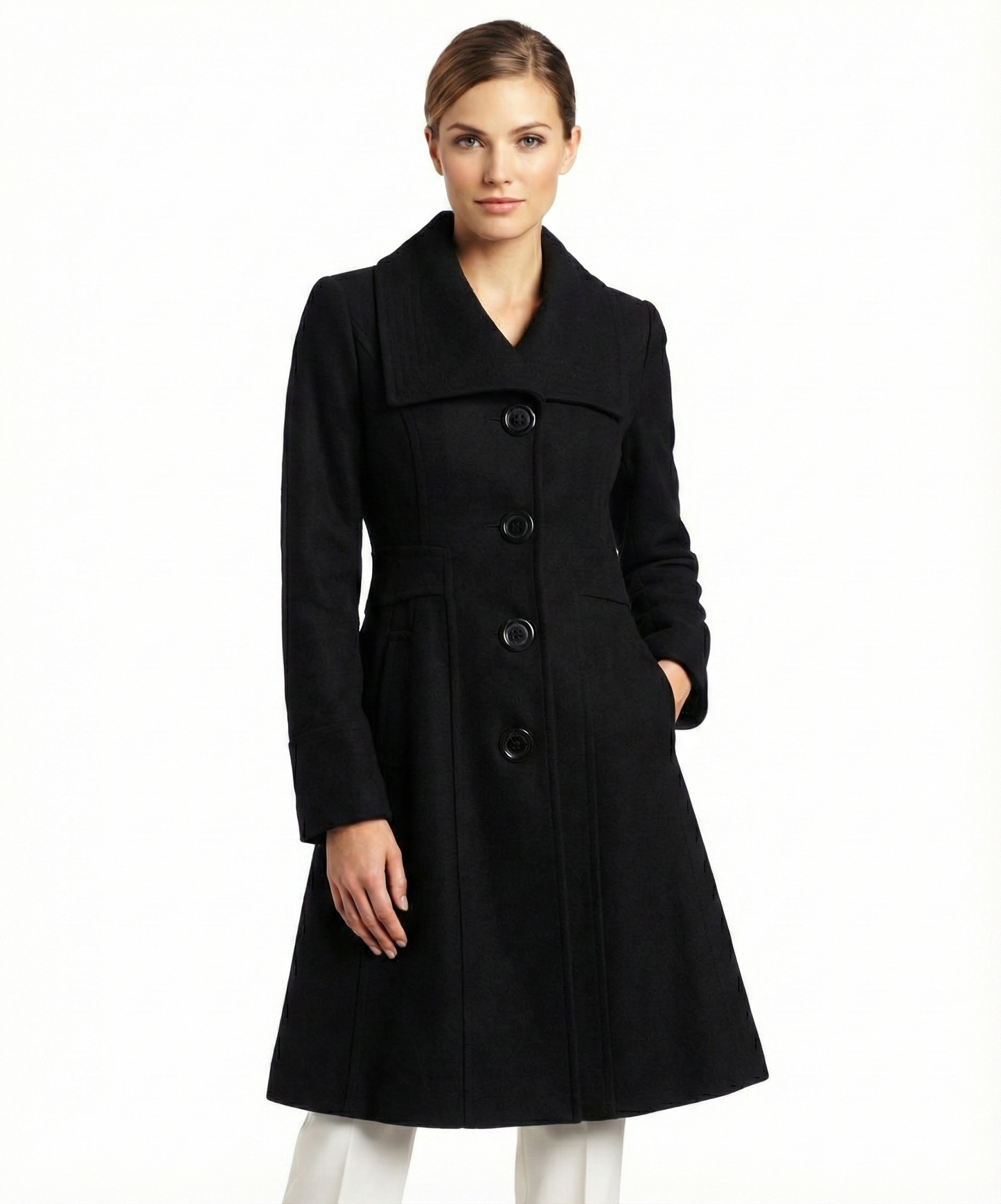 Jessica Simpson Walker Coat, Black