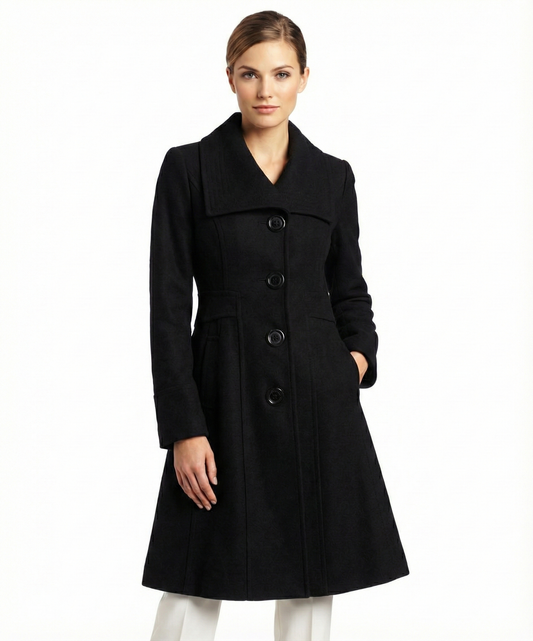 Jessica Simpson Walker Coat, Black
