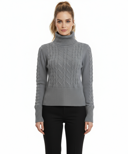 Lucy Paris Shelly Knit Combo Sweater