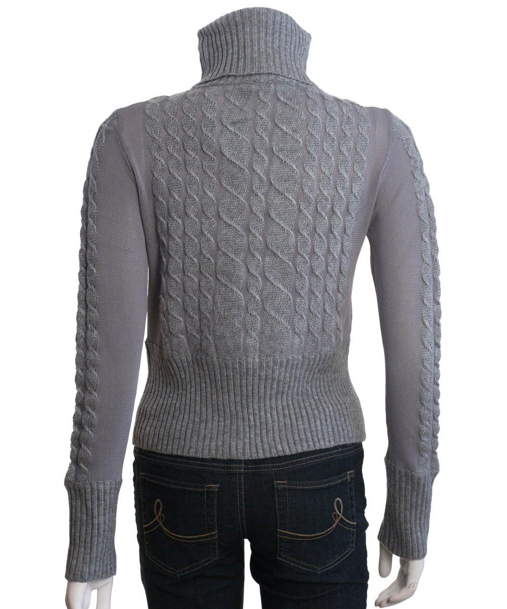 Lucy Paris Shelly Knit Combo Sweater