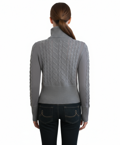 Lucy Paris Shelly Knit Combo Sweater