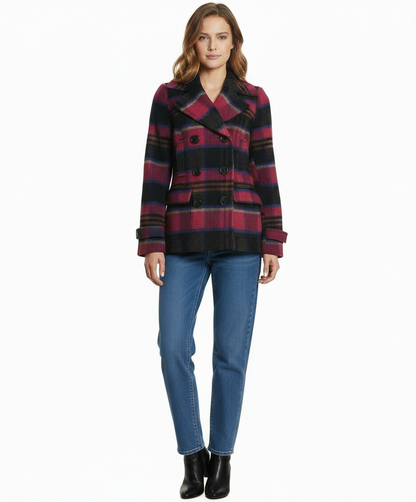 KUT from the Kloth Katherine Double Breasted Peacoat