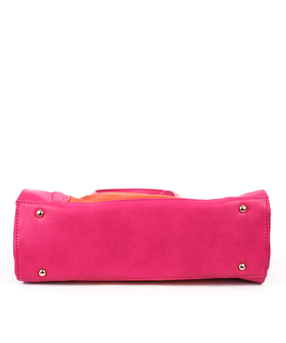 Big Buddha Skye Color Block Tote