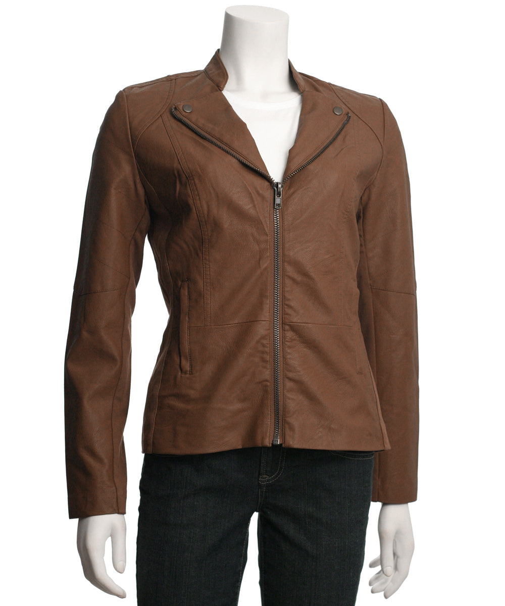 Kut from the Kloth Aniya Moto Jacket, Camel