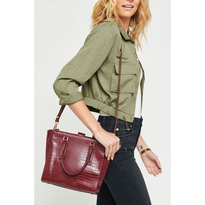 Urban Expressions Josephine Satchel (Burgundy)
