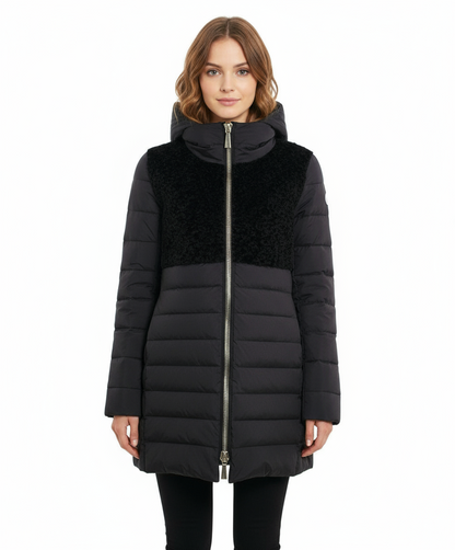 Ciao Milano Rosa Hooded Down Coat