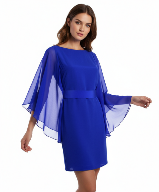 Suzi Chin Silk Butterfly Dress