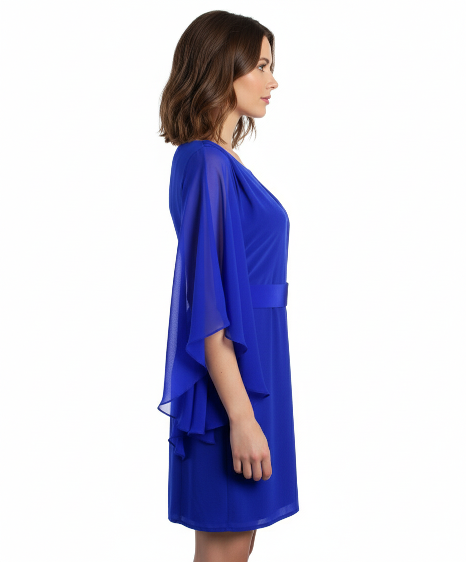 Suzi Chin Silk Butterfly Dress