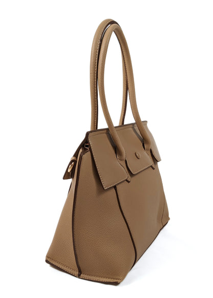 Melie Bianco Naomi Shoulder Bag, Tan