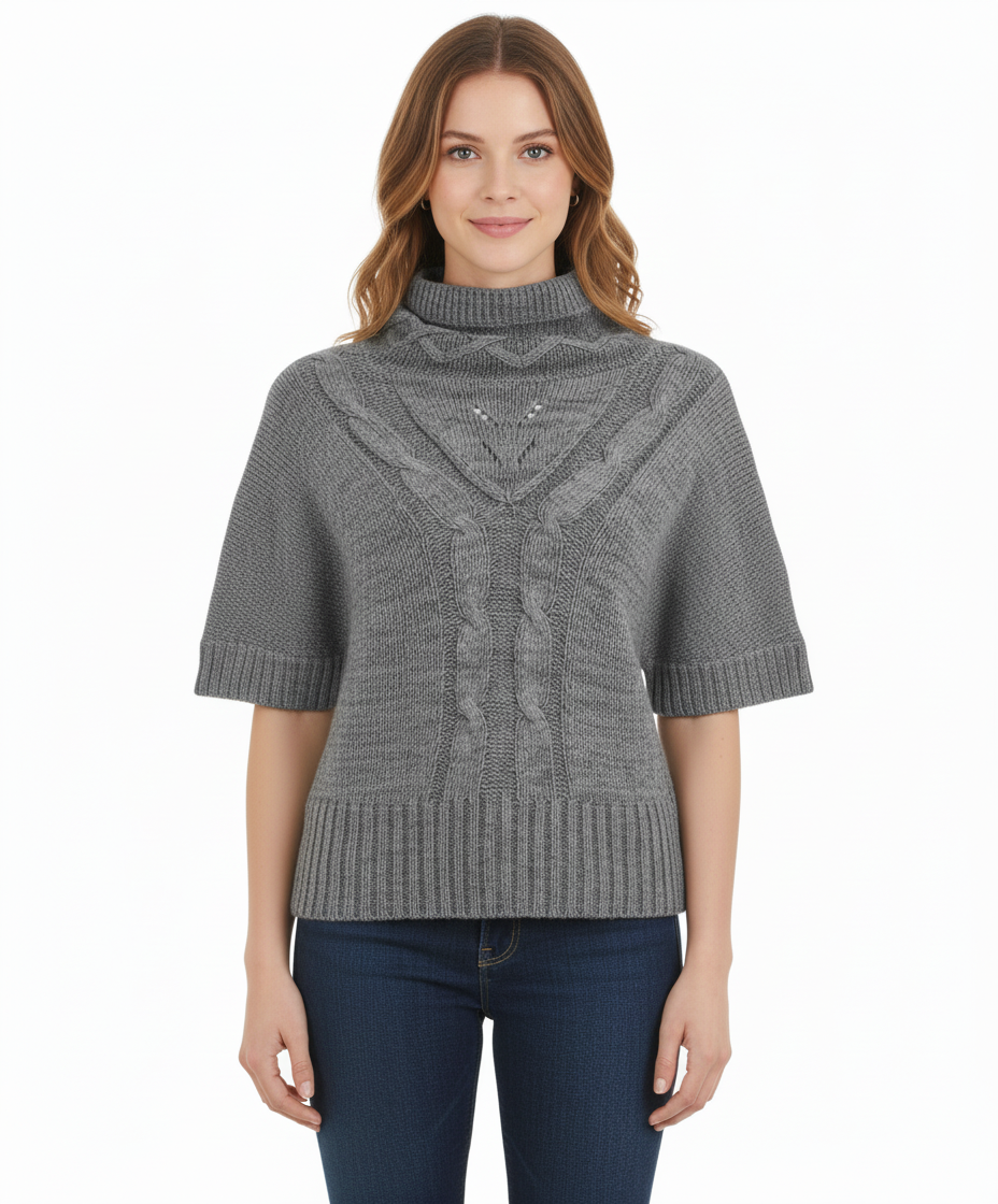 Ya Dolman Turtleneck Sweater