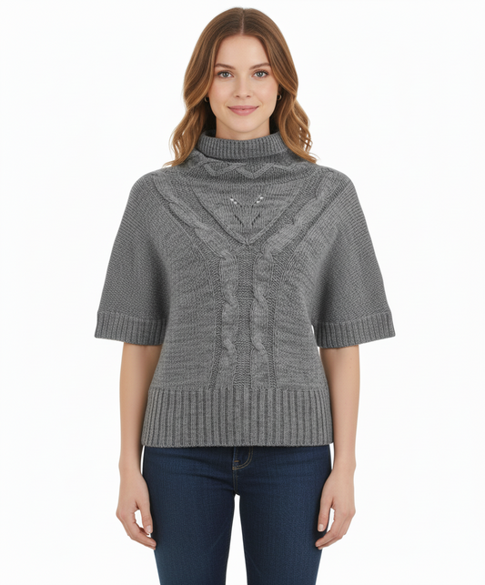 Ya Dolman Turtleneck Sweater