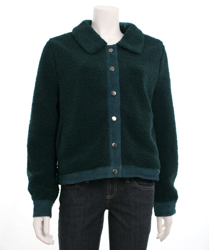 Skies Are Blue Faux Shearling Jacket